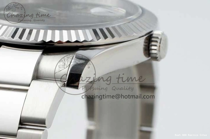 AAA Replica Watches Green 904L on 126334 Gray 41 2285 Steel Bracelet 1:1 Best Edition Dial VR NTF ZeroBulk DateJust Roman Oyster 0122